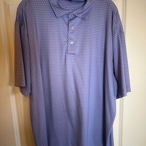 Peter Millar Men's purple Polo Golf Shirt XL